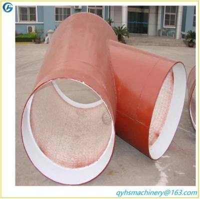 Høj slidstyrke og høj levetid foret med hårdt keramisk patchrør